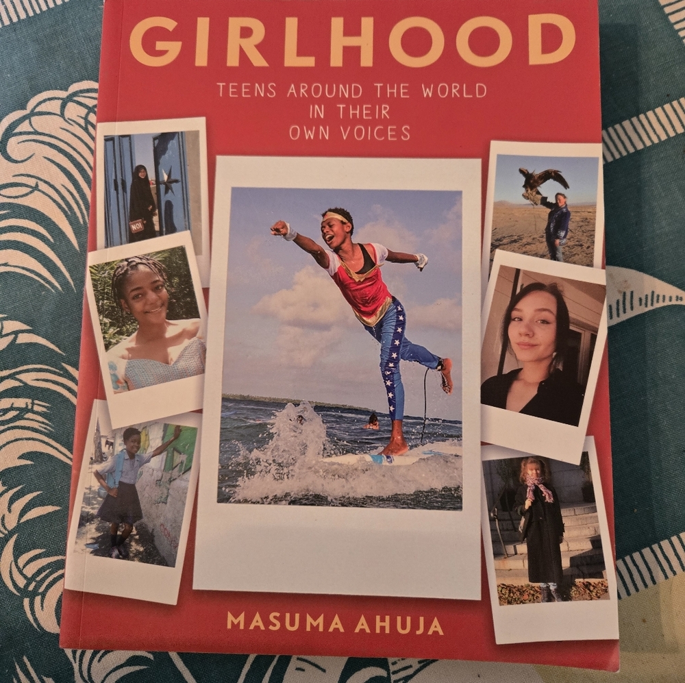 Girlhood: Teens Around the World in Their Own Voices by - Red Cover
